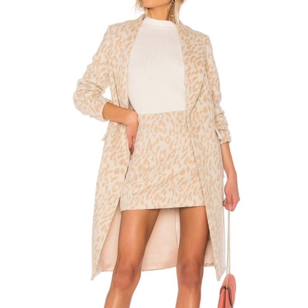 ALICE MCCALL Wild Thing Leopard Coat + Skirt